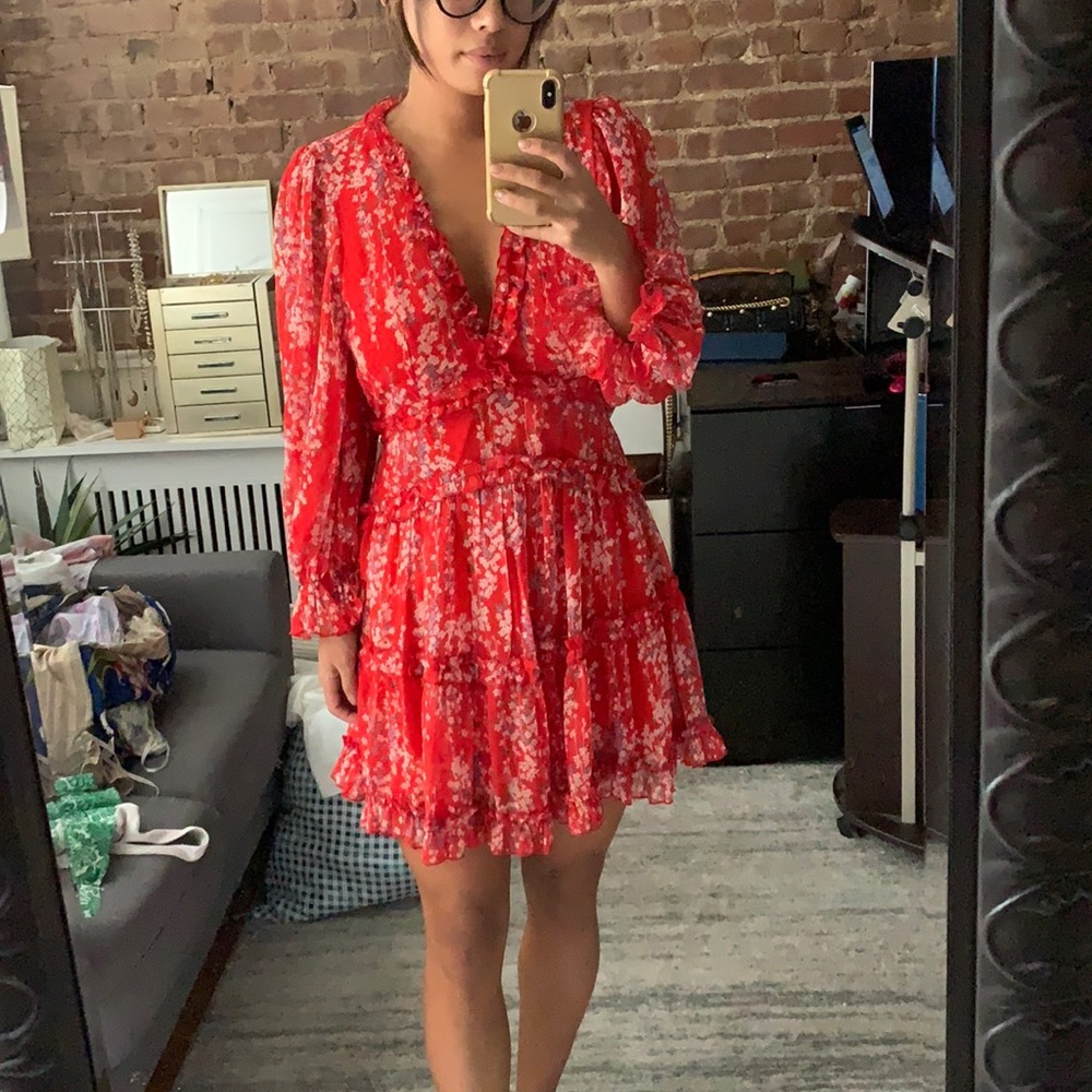 Saints & Secrets Floral mini dress - size M